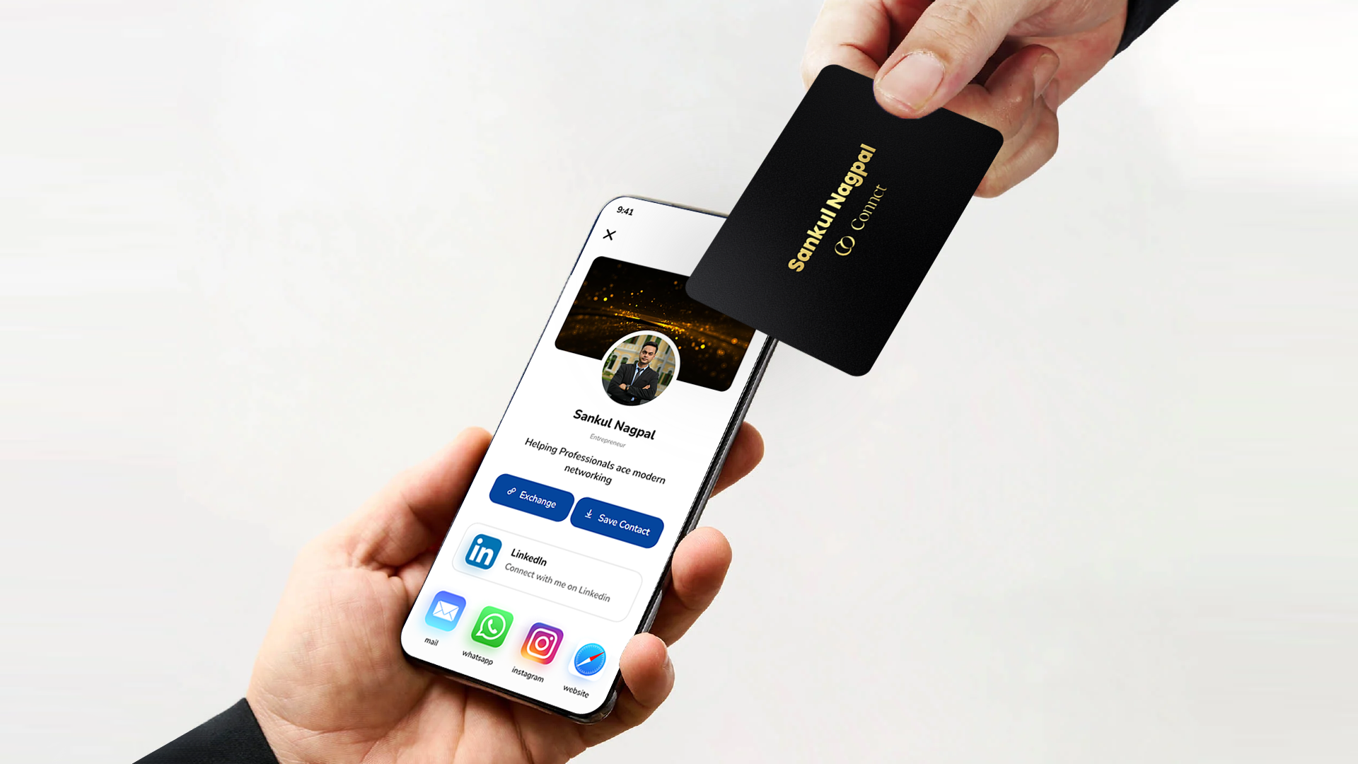 Connct NFC business cards